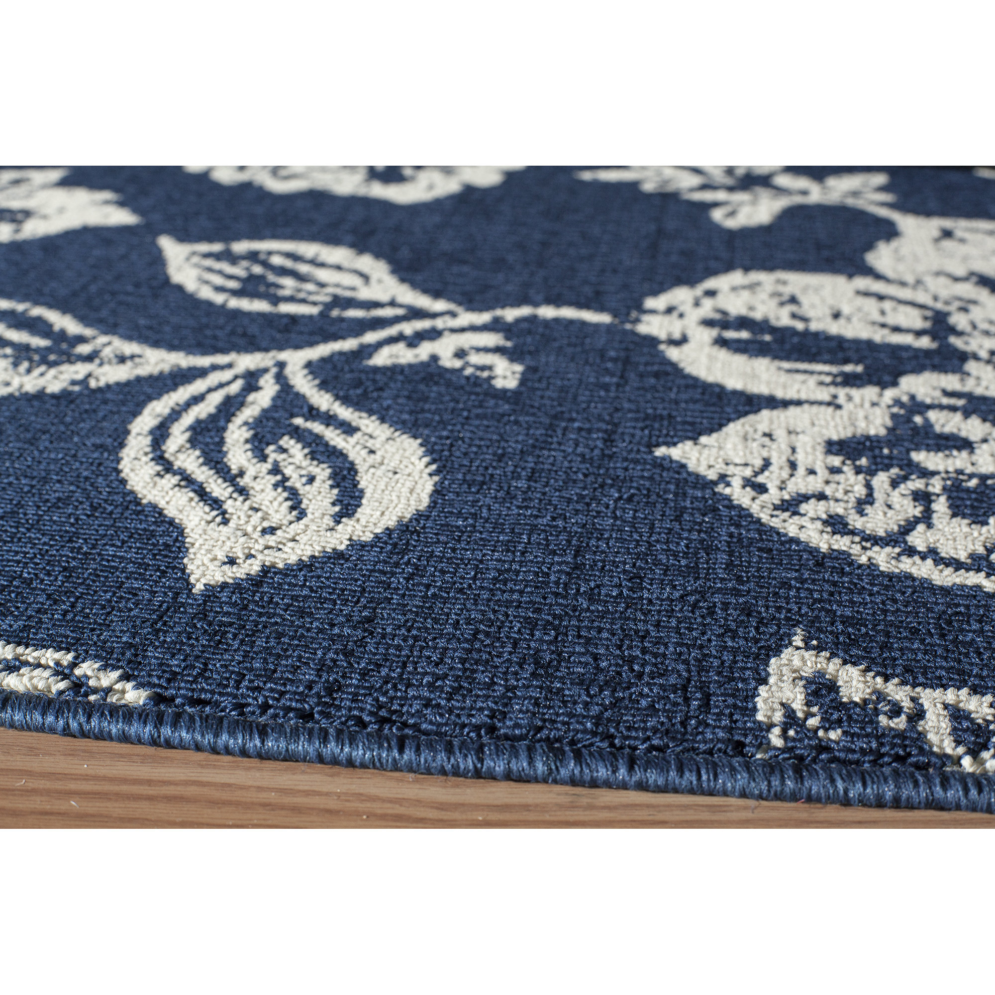 Fairfield Navy & Ivory Indoor/Outdoor Area Rug & Reviews Joss & Main